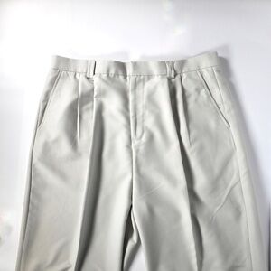 Snake Eyes Players Mens 38x30 Tan Pant Pleated Straight Leg Business Casual XLNT